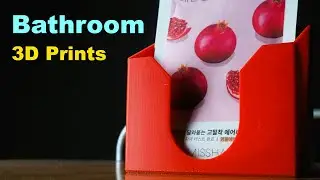 COOL Things to 3D Print for Bathroom