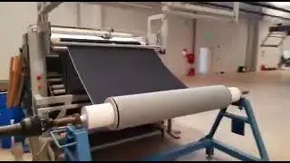Demsan, fabric inspection and cutting machine with servomotor controlled batch unwinding RB E 33