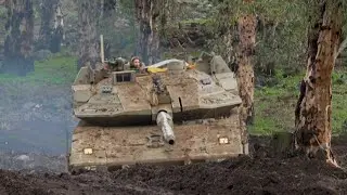 Israeli Tanks Practice Assault Coordination in Golan Heights  | VOA News