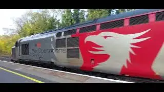 37510 in ROG Europhoenix livery passing through Warwick
