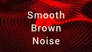 Pearl of Serenity: Brown Noise Meditation with Red Light Therapy Animation