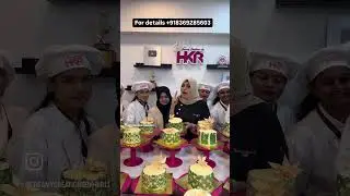 Handson Baking Class In Mumbai #hkrshorts #hkrbakingacademy