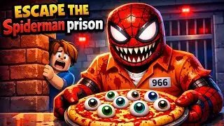 CAN I ESCAPE FROM SPIDERMAN PRISON CELL | ROBLOX