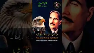 Mere Didar Ki Hai Ek Yehi Sharat | Armaghan-e-Hijaz: 003 | Kalam-e-iqbal  #allamaiqbal #iqbaliyat