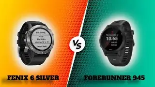 [SO S&Aacute;NH] Garmin Fenix 6 Silver v&agrave; Forerunner 945