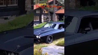 1973 Dodge Challenger &ndash; Classic American Muscle Power! 🇺🇸🔥#shorts #musclecar #classiccar #usa
