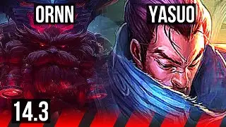 ORNN vs YASUO (TOP) | 6/3/14 | BR Grandmaster | 14.3
