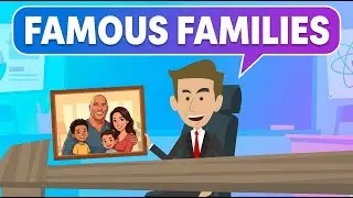 Ingl&ecirc;s b&aacute;sico:  famous families.