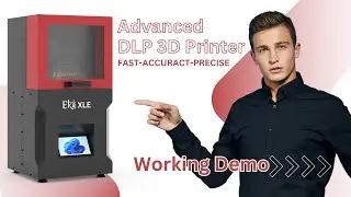 EKA XLE -DLP 3D Printer for Engineering (Working Demo)