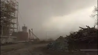 Wind Storm in Vulcan (Jindal Africa Power Plant Project Tete Mozambique)🥰🥰🥰🥰🥰