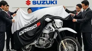 Наконец-то вышел Suzuki DR650S 2026 года! Легендарный мотоцикл двойного назначения возвращается е...