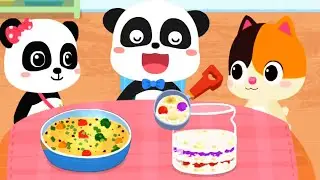 Baby Panda's Healthy Food | Join The Fun Cooking Party | Babybus Gameplay Video