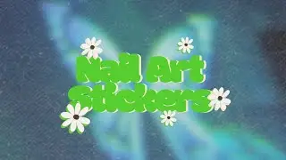 💅Nail art stickers for unique design 🎀 || Nail Stickers for beginners 🌺||Nail stickers apply⭐💫💅
