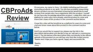 CBProAds Review | Find Honest Reviews Of CBProAds In The Comments