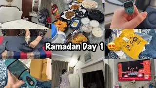 Ramadan Day 1 Sehri to Iftar Routine 😍❤️ Bhabi ne bhejay Zawar k Gifts 🎁❤️