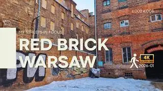 The Other Side of Warsaw - Praga District Winter Walk (Inżynierska, Stalowa, Szwedzka)