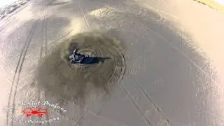 Doing doughnuts in Moses Lake, wa 2014 - The Aerial Project