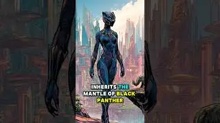 Shuri as Black Panther | Marvel's New Leader of Wakanda Explained | MCU Future & Powers #shorts