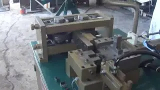 Kelepçe kesme bükme makinası