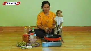 Master Chef | Mister KAKO Stir Frying Spicy Pickle Green Mustards