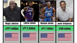 23 Most RICHEST NBA players in the world | Comparison video @gravityuz