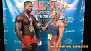 Интервью IFBB Pro League Optimum Classic 2020: Men's Physique, 3-е место, Кларенс МакСпадден