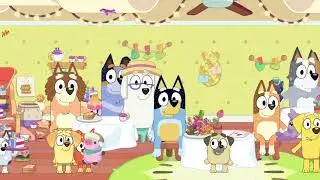 Bluey Let's Play 🐶 RESTAURANT - Bluey & Bingo's Fun Playtime | Fun Kids Gameplay