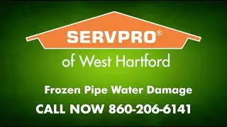 Signs of Frozen Pipe Water Damage - SERVPRO of West Hartford