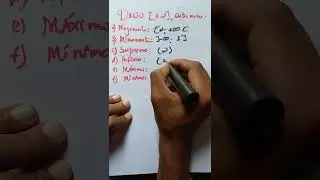 Determina&ccedil;&atilde;o do Majorante e Minorante #short