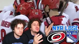 Rangers Lose to Hurricanes - NYR Fan Reaction