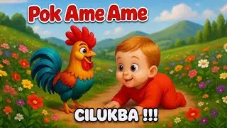 Pok Ame Ame Cilukba | Lagu Edukasi Anak PAUD & TK Paling Lucu dan Seru!