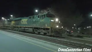 CSXT I033-20 SB W/Do Not Hump Geometry Box Car 5247 ES40DC & 756 ES44AH & A Loud 3rd Gen K5LA 
