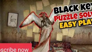 Evil Nun gameplay: Satanic ritual How to do black key challenge in evil nun