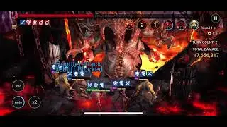 Raid:Shadow Legends- bateater run w/stats, masteries.  Works on unm, nm, brutal cb