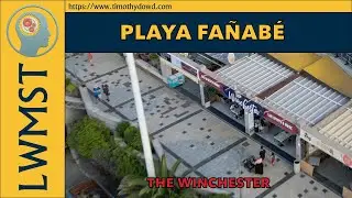 AROUND THE WINCHESTER ON PLAYA FA&Ntilde;AB&Eacute; #costaadeje #tenerife #adeje #drone