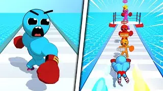 Level Up Runner -All Levels Gameplay Trailer Android,ios