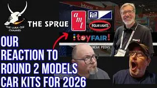Our Reactions To Round 2 Models At The Toy Fair 2026 Model Car Kit Announcements