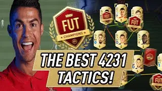 *NEW*😱 INSANE 4231 CUSTOM TACTICS I'VE USED THIS YEAR! FIFA 22 ULTIMATE TEAM