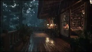 Soft Nature Rain to Help You Relax  Quiet Forest Rain Sounds for Sleep
