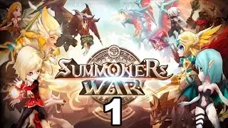 Summoners War - Gameplay Walkthrough Part 1 - Garen Forest 1-4 (iOS, Android)