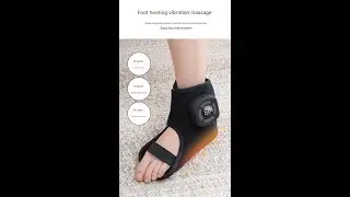 Wireless Electric Foot & Ankle Massager Review | Heat, Vibration & Air Compression Therapy at Home