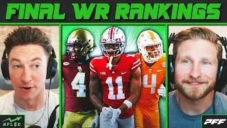 Final WR Rankings For The 2023 NFL Draft | NFL Stock Exchange