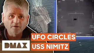 Navy Officer Captures UFOs Circling The USS Nimitz | Alien Contact