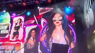 DJ Mint plays hot music at Enlighten Gala Show ! Music event at Cosmo World Media