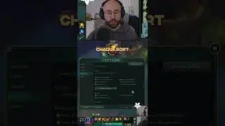 Configuration du HUD et co&ucirc;t en mana #leagueoflegends #francais #support #tips #twitch #master