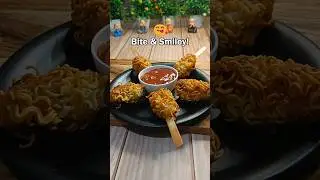 Maggi Lollipop Recipe | How to Make Maggi Lollipop | Cheesy Maggi Lollipop | Maggi Snack | #shorts