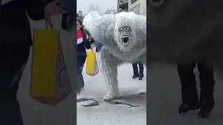 Yeti Ice man sighting in Colorado village! #yeti #bigfoot #sighting #kids