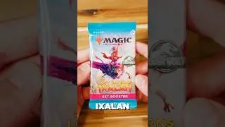 Heading to the Lost Caverns of Ixalan with a Set Booster for Day 515 🦖 #LCI #mtg #magicthegathering