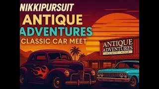Vlogmas Day Seven: Antique Adventures Classic Car Cruise: Ventura