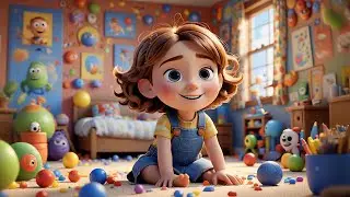 Baby Lou Draws Pictures | Creative Art Song for Kids | Nursery Rhymes and Preschool Learning